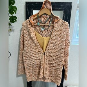 SUNDANCE Beach Knit Sweater Hoodie